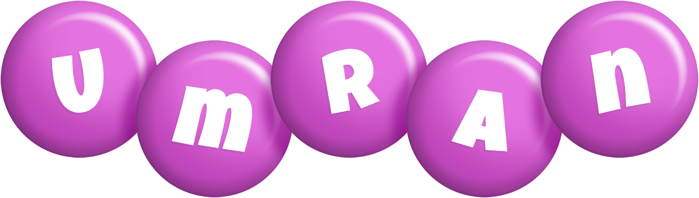 Umran candy-purple logo