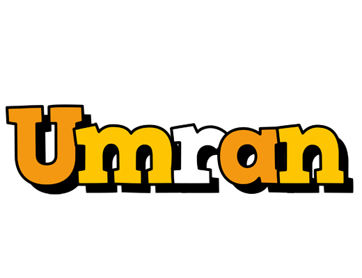 Umran cartoon logo