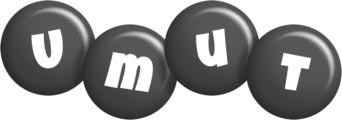 Umut candy-black logo