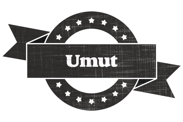 Umut grunge logo