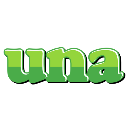 Una apple logo
