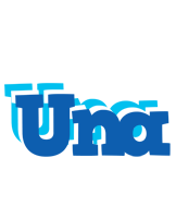 Una business logo