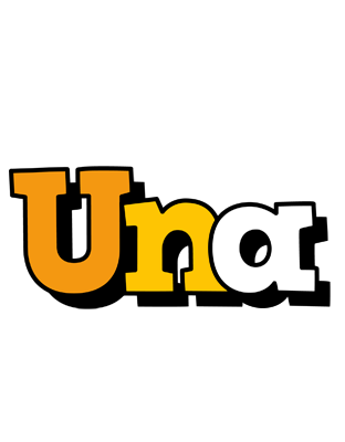 Una cartoon logo