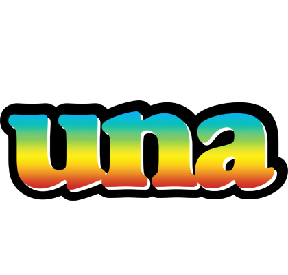 Una color logo