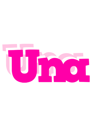 Una dancing logo