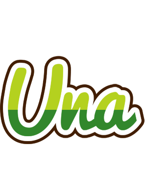Una golfing logo