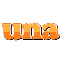 Una orange logo