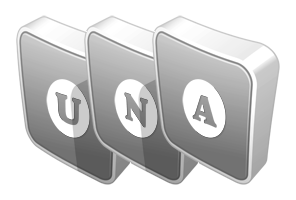 Una silver logo