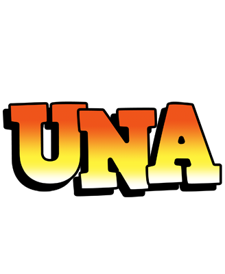 Una sunset logo