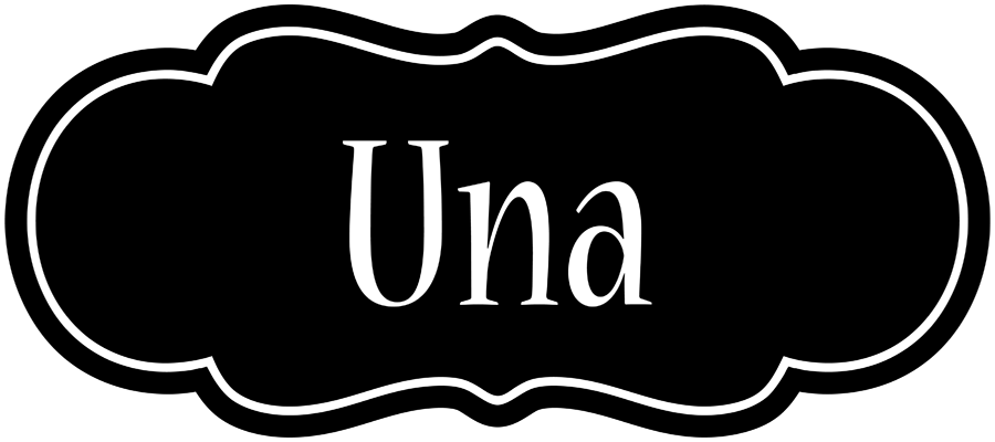 Una welcome logo