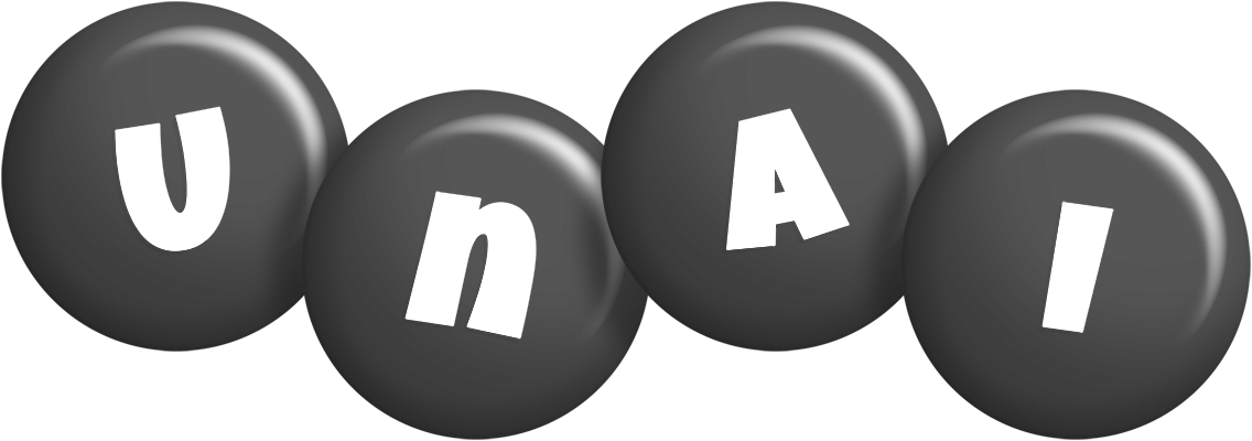Unai candy-black logo