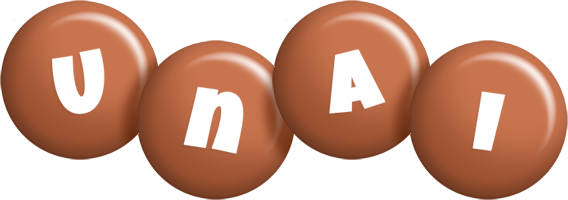 Unai candy-brown logo