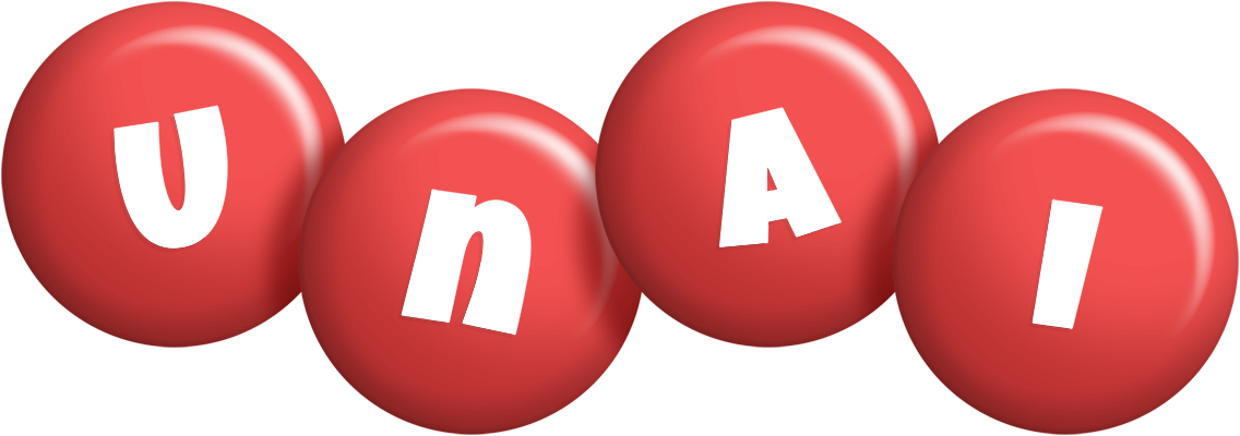Unai candy-red logo