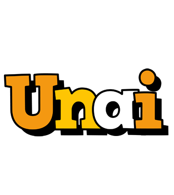 Unai cartoon logo
