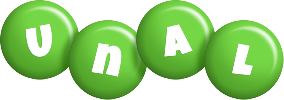 Unal candy-green logo