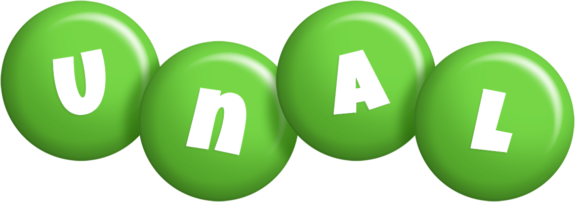 Unal candy-green logo