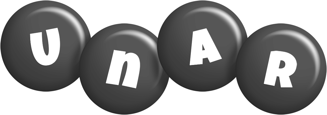 Unar candy-black logo