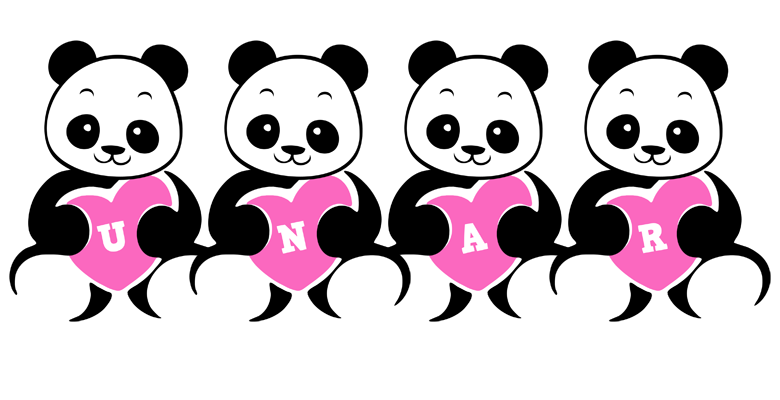 Unar love-panda logo