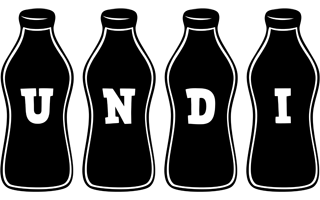 Undi bottle logo