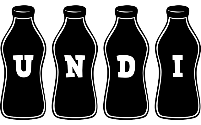 Undi bottle logo
