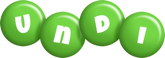 Undi candy-green logo