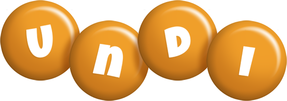 Undi candy-orange logo