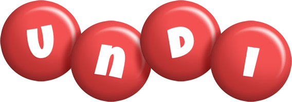 Undi candy-red logo