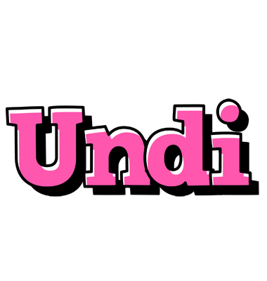 Undi girlish logo