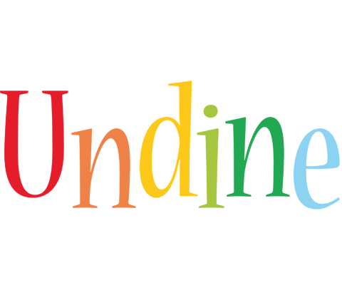 Undine birthday logo