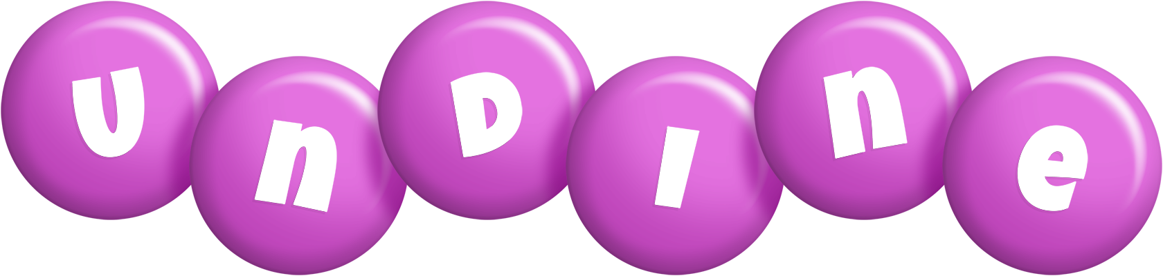 Undine candy-purple logo