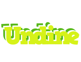 Undine citrus logo