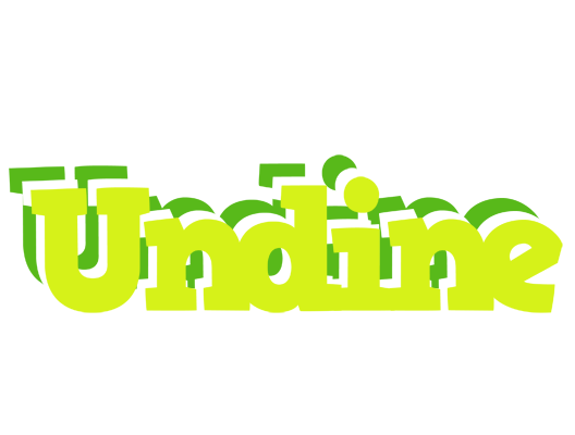 Undine citrus logo