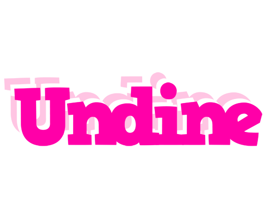 Undine dancing logo