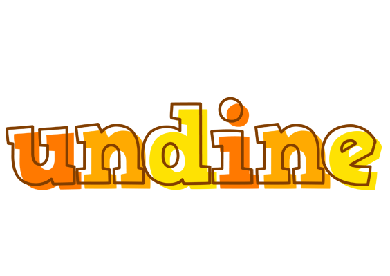 Undine desert logo