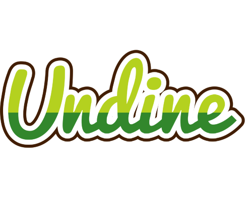 Undine golfing logo