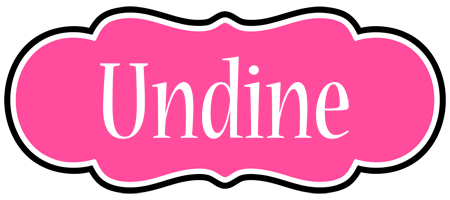 Undine invitation logo