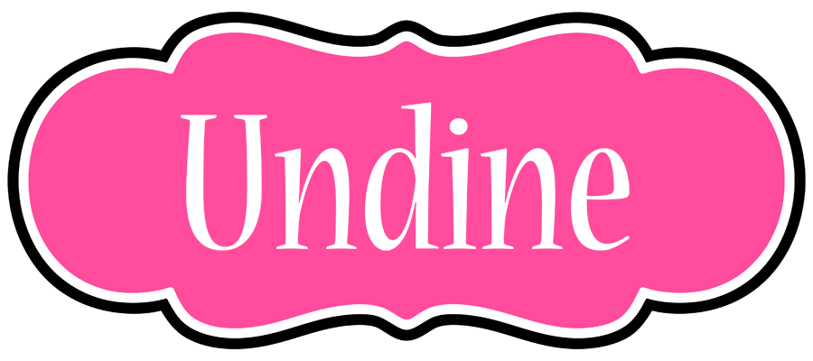 Undine invitation logo