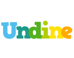 Undine rainbows logo