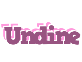 Undine relaxing logo