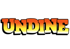 Undine sunset logo