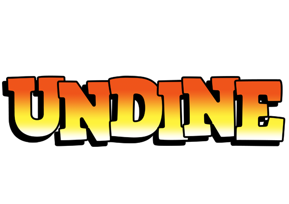 Undine sunset logo