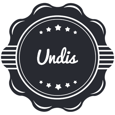 Undis badge logo