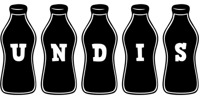 Undis bottle logo