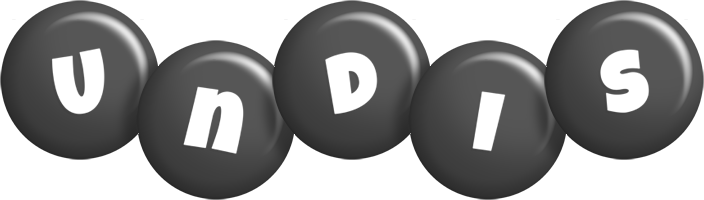 Undis candy-black logo