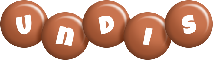 Undis candy-brown logo