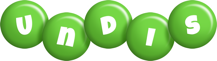 Undis candy-green logo