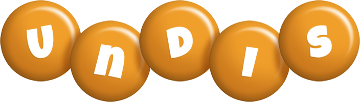 Undis candy-orange logo
