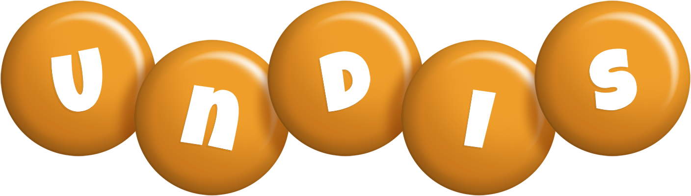 Undis candy-orange logo