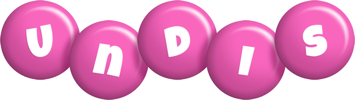 Undis candy-pink logo