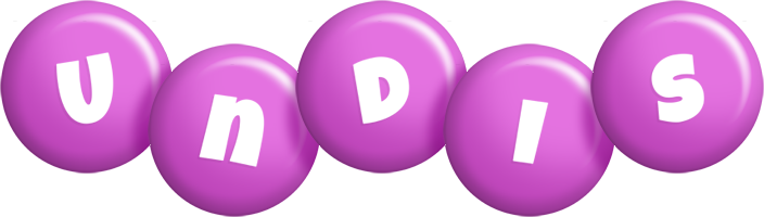 Undis candy-purple logo